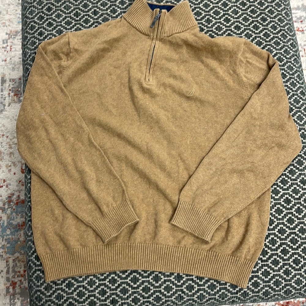 Nautica 1/4 zip pullover sweater